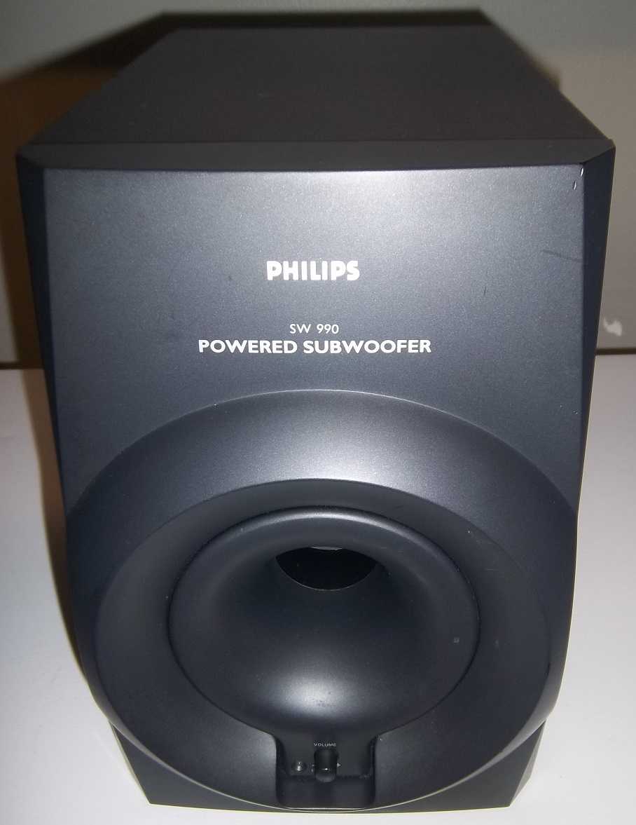 Philips SW990 Subwoofer